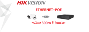 Kamery IP – ETHERNET + PoE do 300m Kamery IP – ETHERNET + PoE do 300m