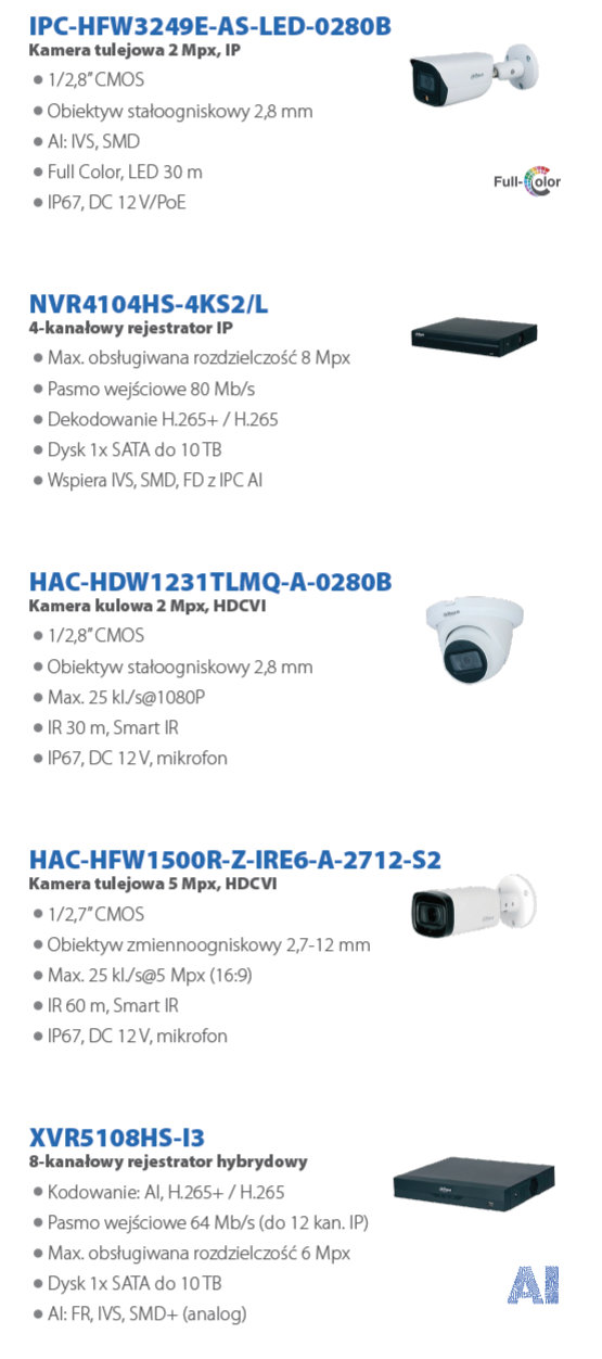 Dahua PROMOCJA CCTV (sierpień 2022) » Dahua Technology Promocja CCTV 01 31 08 2022 03