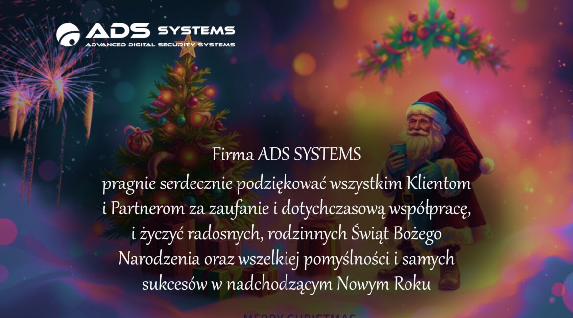 Święta w ADS Systems! » kartka swiateczna 1