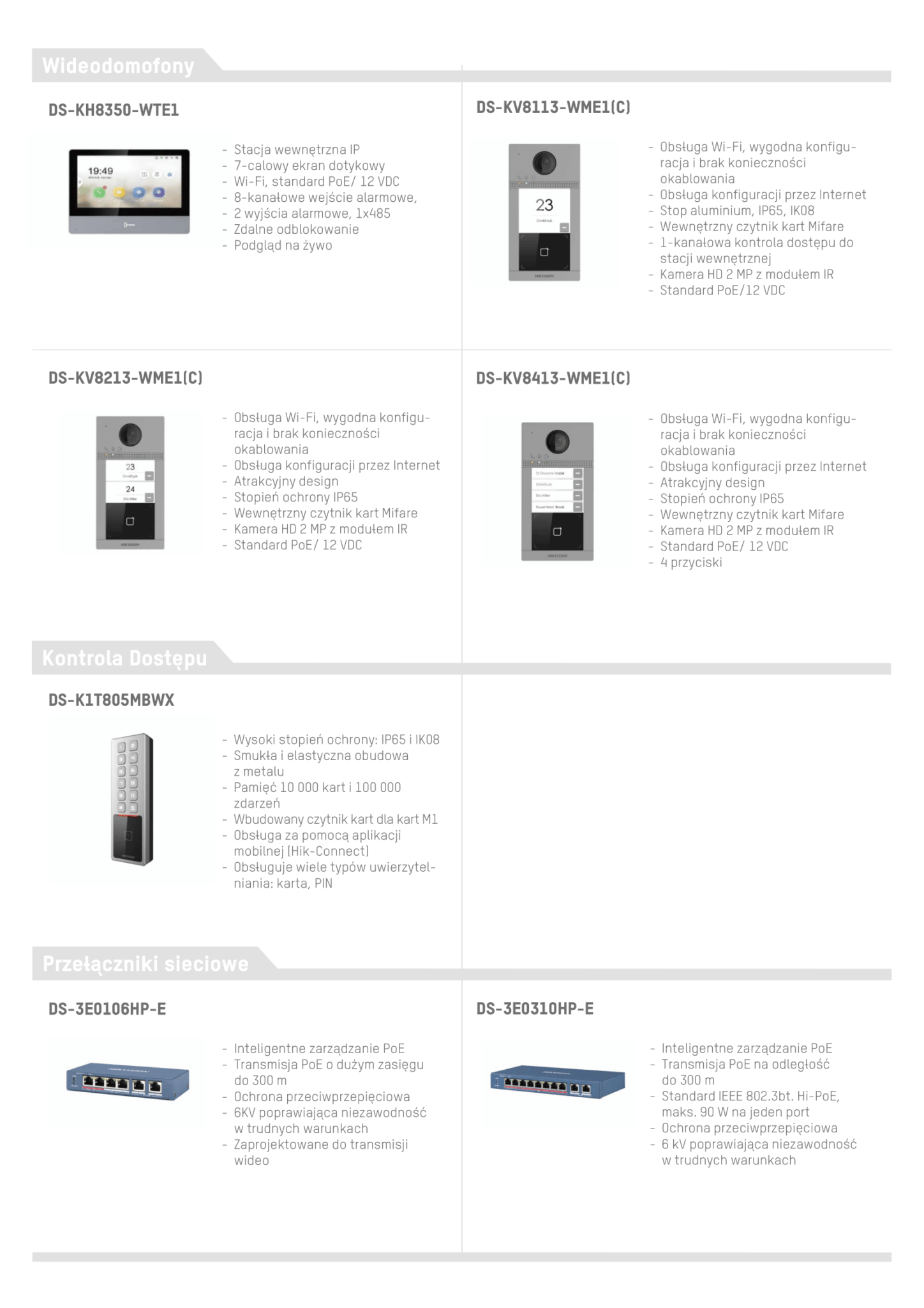 PROMOCJA CCTV od Hikvision - maj 2025 » A4 3