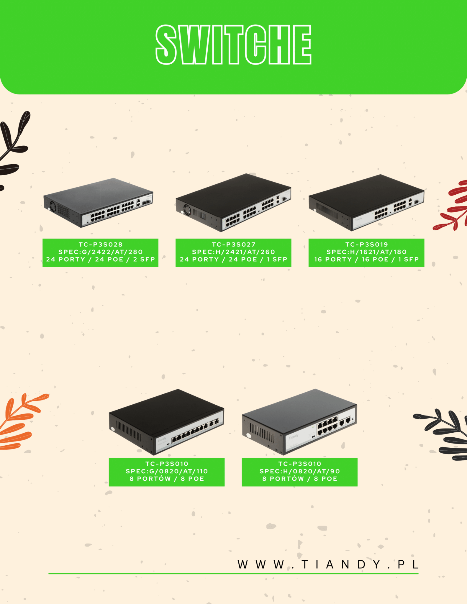 PROMOCJA CCTV od TIANDY - listopad 2025 » PROMOCJA TIANDY BLACK NOVEMBER bez cen 13