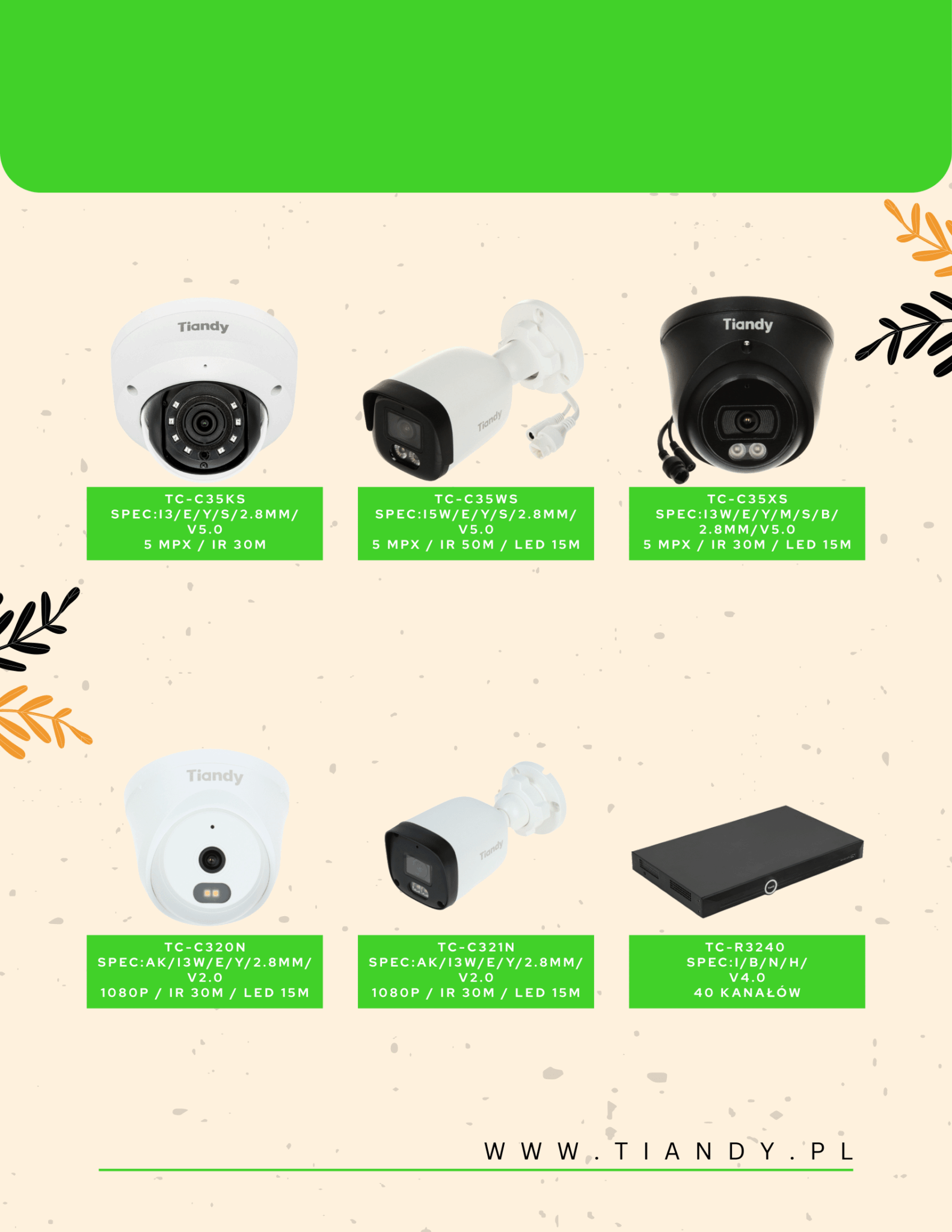 PROMOCJA CCTV od TIANDY - listopad 2025 » PROMOCJA TIANDY BLACK NOVEMBER bez cen 19