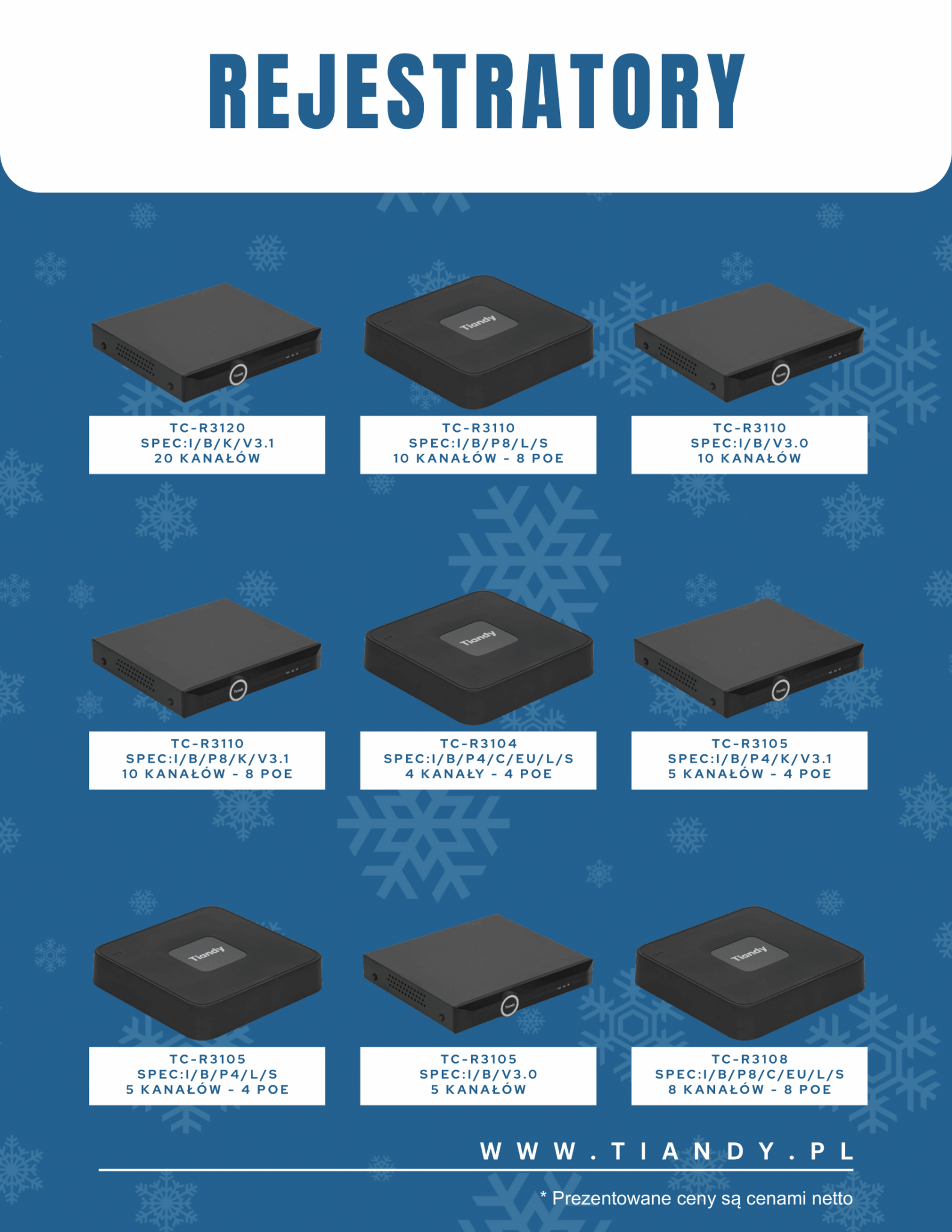 PROMOCJA CCTV od TIANDY - grudzień 2025 » PROMO 12 25 ULOTKA BEZ CEN 03