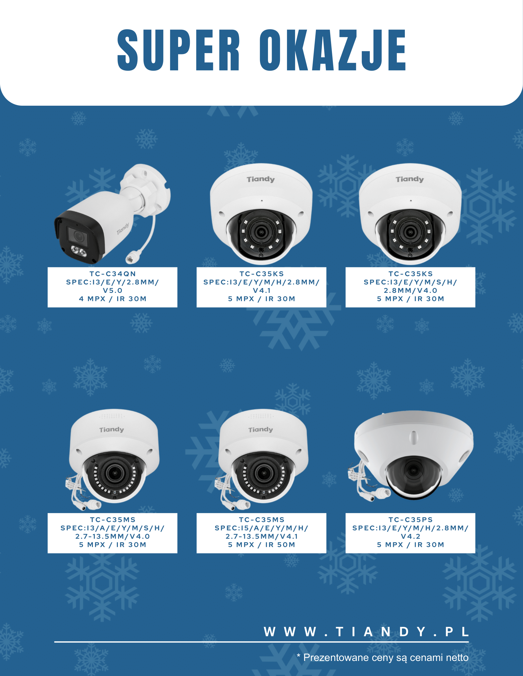 PROMOCJA CCTV od TIANDY - grudzień 2025 » PROMO 12 25 ULOTKA BEZ CEN 17